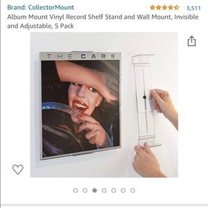 Vinyl wall stands/mounts